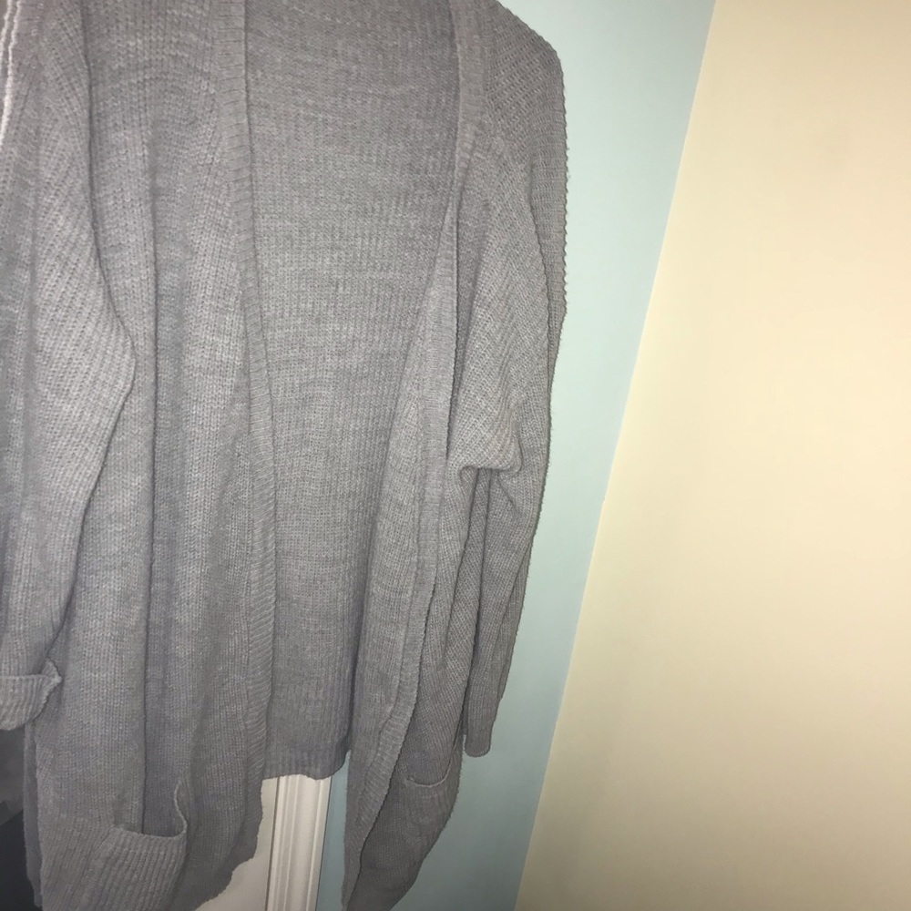 Longline pocket cardigan